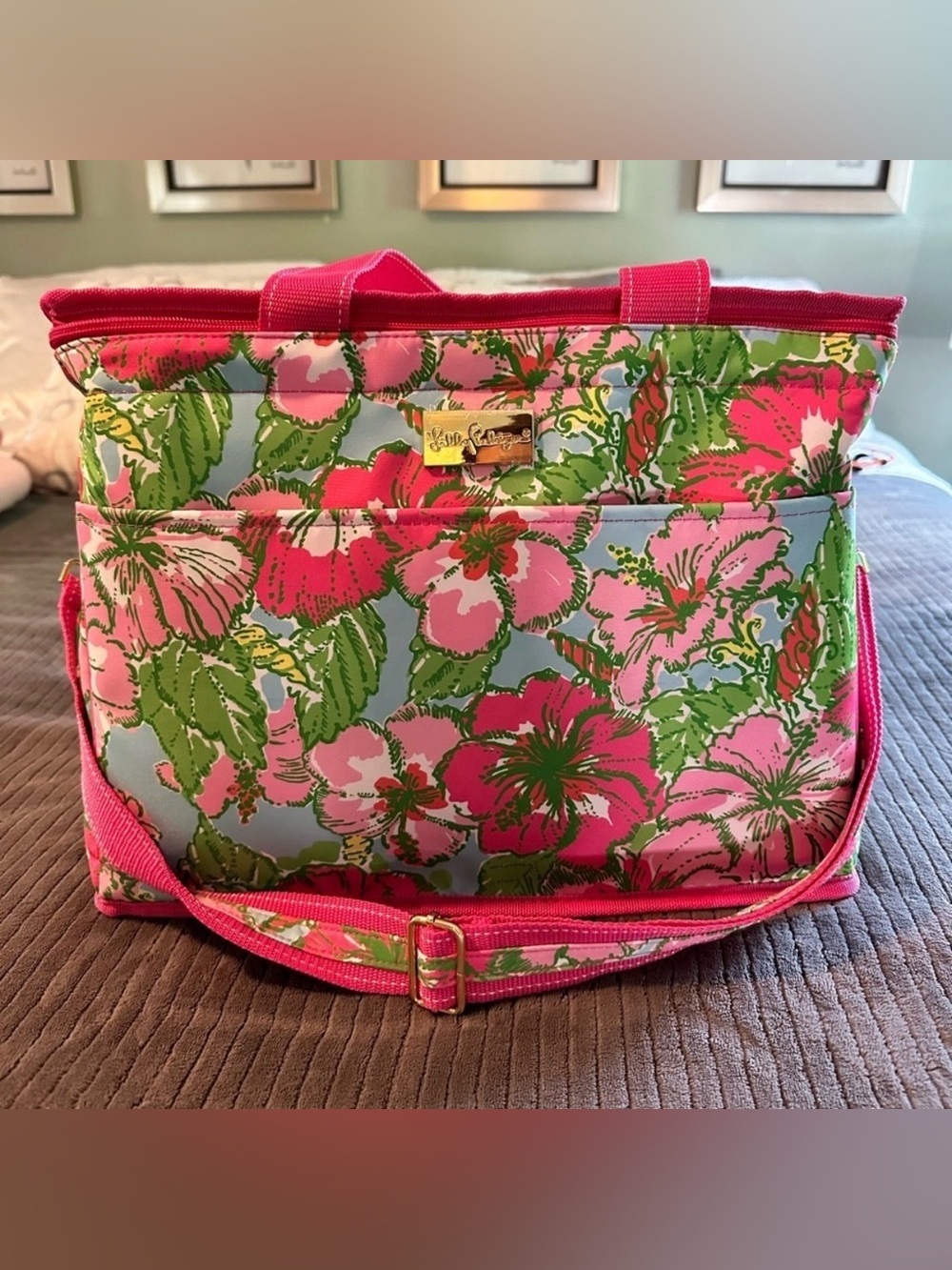 NWT LILLY PULITZER INSULATED COOLER - BIG FLIRT